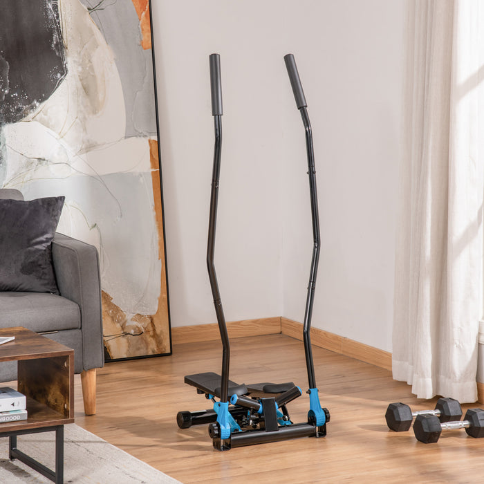 Soozier Twist Stair Stepper Machine With Rocking Handlebars