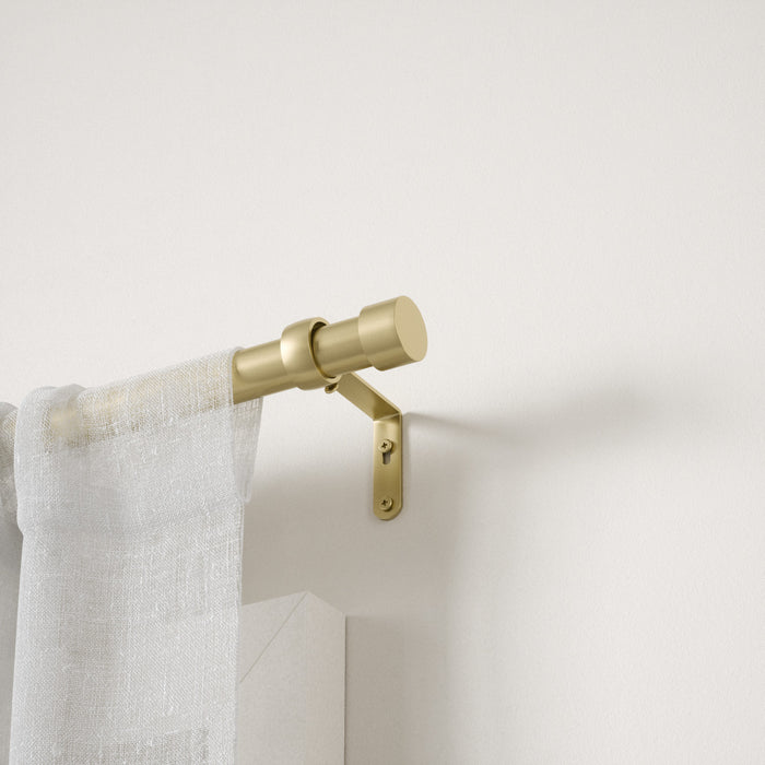 Umbra Cappa Gold Expandable 1\" Curtain Rod - 120\"-180\" 