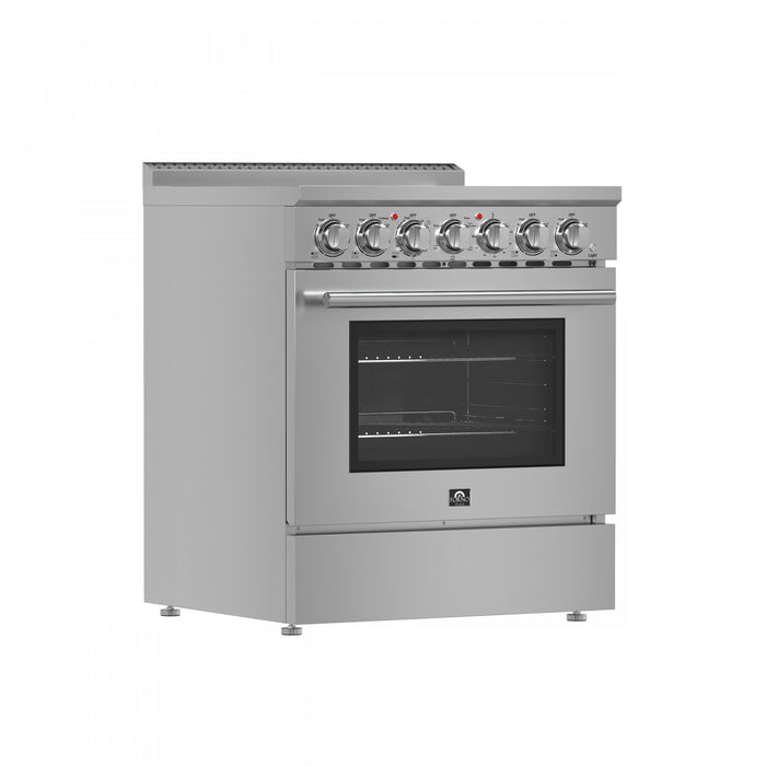 Forno Paolo 30\" Stainless Steel Electric Range, 4.38 CU.FT - FFSEL6011-30