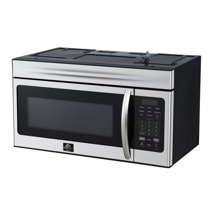 Forno Scalo 30-Inch Over the Range Microwave, Stainless Steel, 1.6 cu.ft - FOTR3007-30