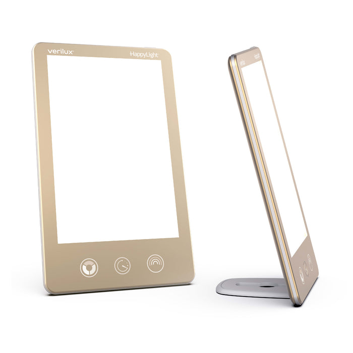 Verilux Happylight Luxe Light Therapy Lamp - Gold