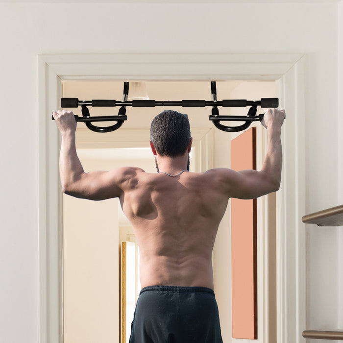 Soozier Doorway Pull Up Bar, Multifunctional Chin Up Bar, Door Exercise Equipment For Home Gym