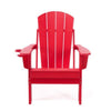 Lake Country Outdoors High-Density Polyethylene Adirondack Chair - Red Patio Seat | Chaise Adirondack Lake Country Outdoors en polyethylene haute densite - Rouge