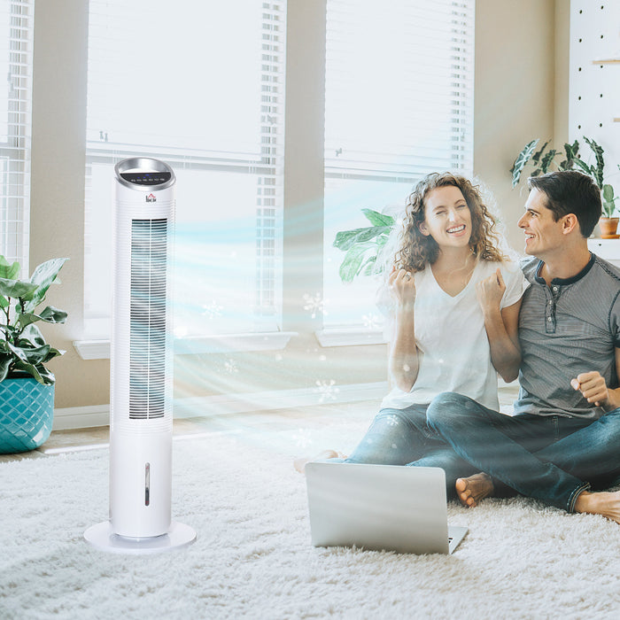 Homcom 3 Modes Portable Evaporative Air Cooler Fan