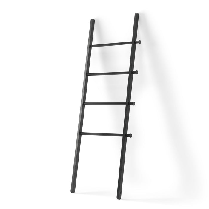 Umbra Modern Poplar Leana Ladder Coat Rack - Black