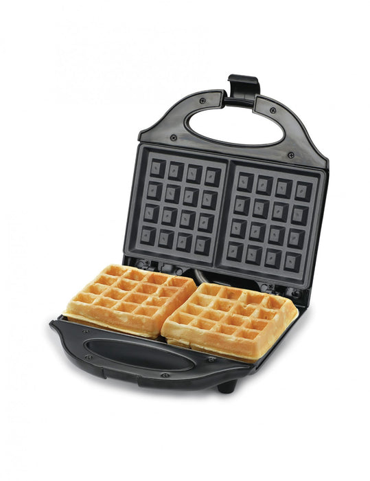 CHK Series Commercial Chef Non-Stick Waffle Maker, 750 Watt, CHW2B, Black Grill