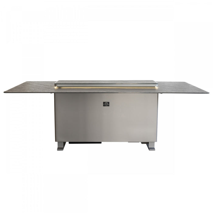 Forno Cinetico Smart Dining Table, Sandstone Black, 5.3 cu.ft fridge and freezer-FDTFR7044-86BLK Refrigerator