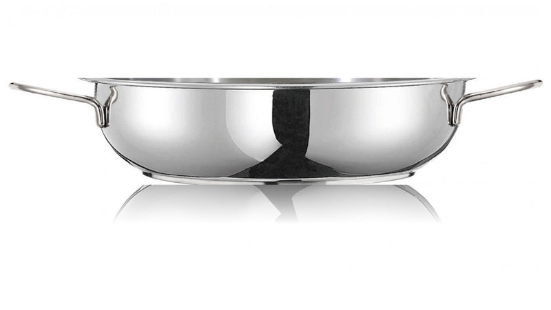 Arimi Luna 12-piece Italian Stainless Steel Cookware Set - Glass Lids