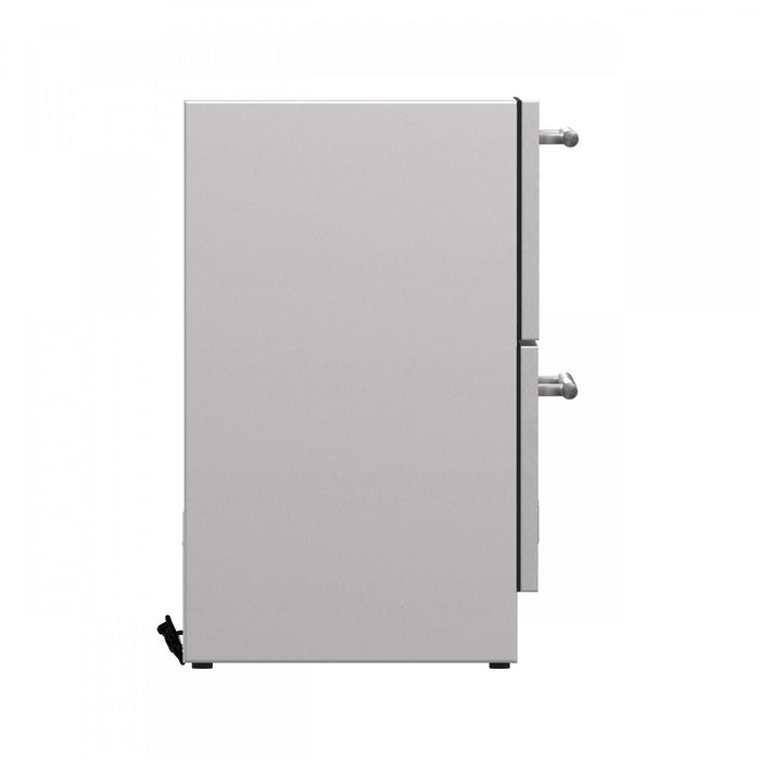 Forno Como 24-Inch Drawer Refrigerator, Stainless Steel, Outdoor/Indoor, 4.87 cu.ft. - FDROD1611-24S
