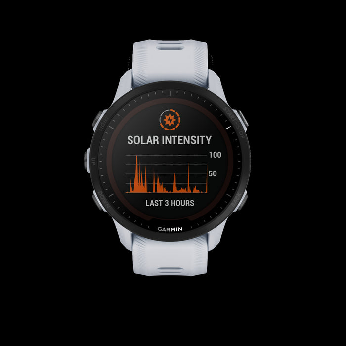Garmin Forerunner® 955 Solar Gps Smartwatch - Fitness Tracking With Solar Charging - Whitestone