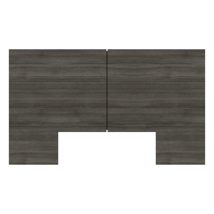 Nordika James Queen Headboard - Grey Oak
