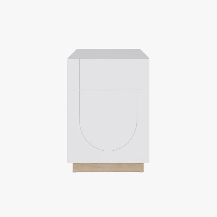 Nordika Nauraa Side Table - White