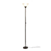 Klara 1 Light Torchiere Floor Lamp, Onyx, 70"H | Klara Lampadaire torchiere a 1 lumiere, Onyx, 70 po H
