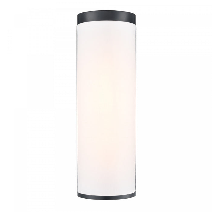 High Street 2 Light Wall Sconce, Black