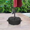 Outsunny Patio Umbrella Base Weight 19" Round Garden Parasol Weight Base