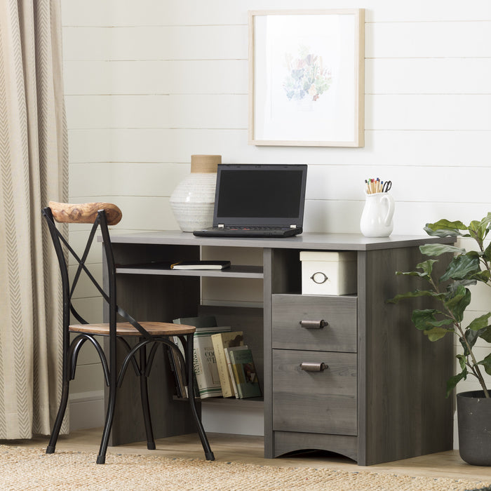 Gascony Desk - Gray Maple 