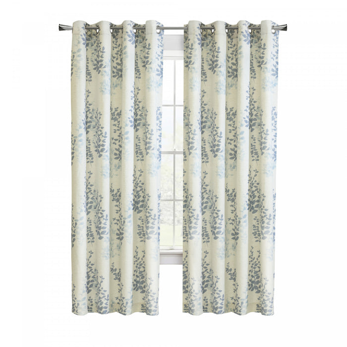 Habitat Lana Blue Light Filtering Grommet Curtain Panel - 50 x 108