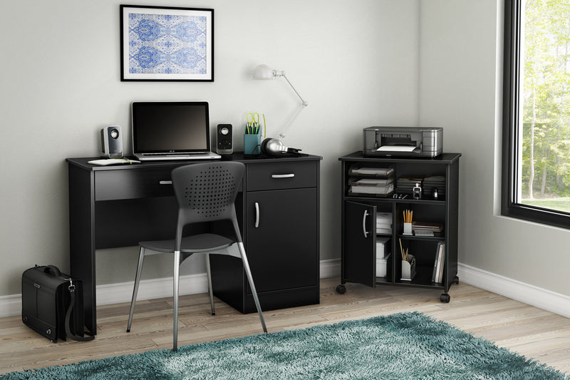 Axess Printer Cart - Pure Black 