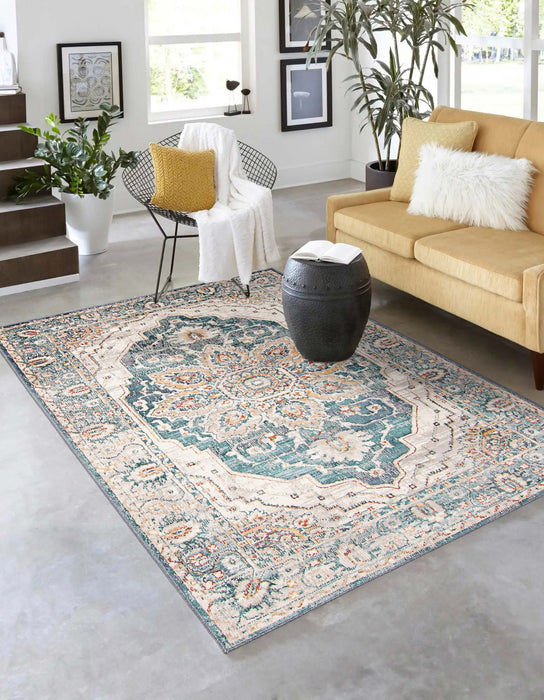 Legacy Teal Area Rug - 8'0\" x 10'0\"