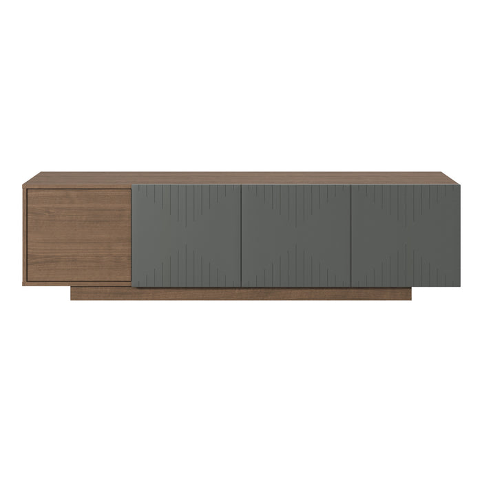 Nordika Riva 72\" TV Stand - Walnut