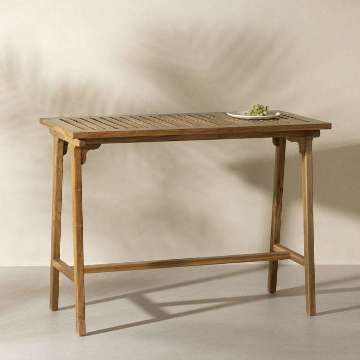 Agave Teak Bar Table - Natural