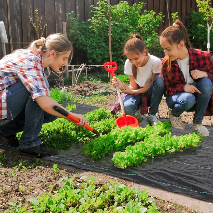 Outsunny 3ft x 300ft Weed Barrier, Landscape Fabric, for Greenhouse Yard Garden Weed Control, Heavy-Duty & Easy Setup, 3.5oz