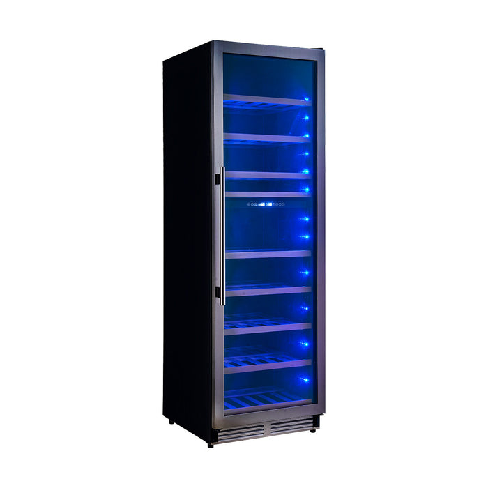 Forno Avellino 24\" Dual Zone Wine Cooler, 16 cu.ft stainless Steel- FWCDR6603-24S