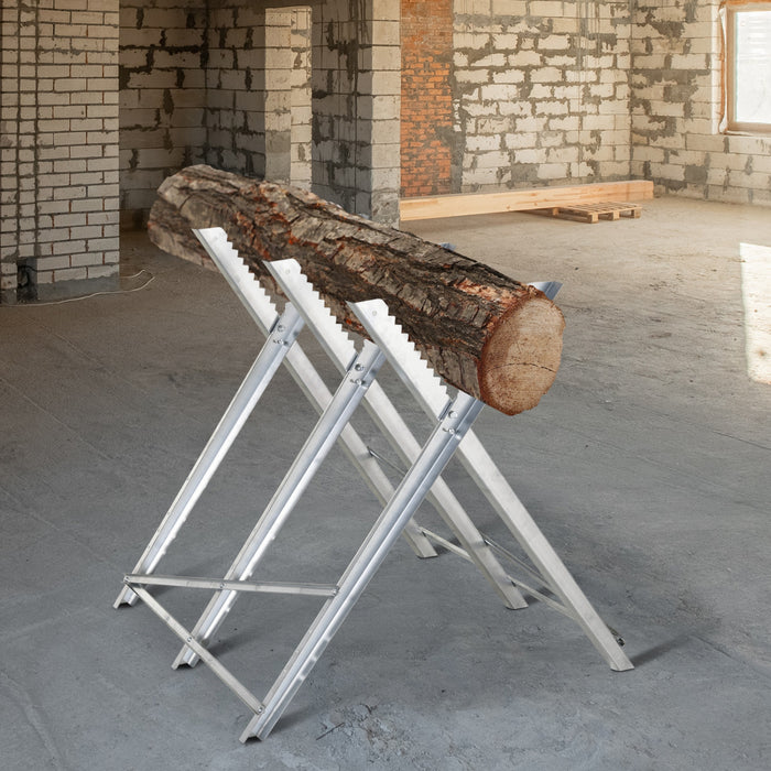 Durhand 220 Lbs Capacity Portable Sawhorse