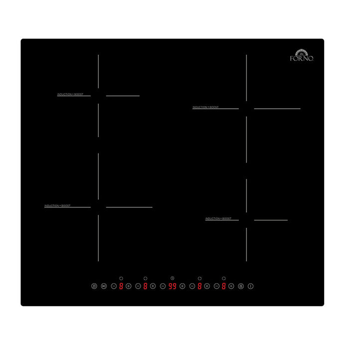 Forno Parco 24-Inch Induction Cooktop, 4 Zones, 7200W - FCTIN0583-24