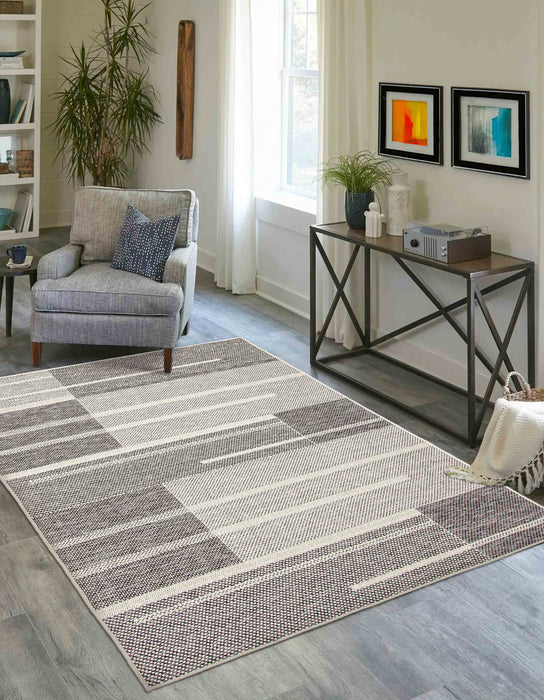 Atlas Ivory Area Rug - 5'0\" x 8'0\"