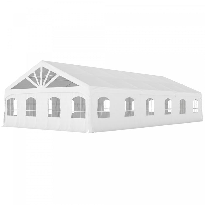 Outsunny 20' x 40' Heavy Duty Party Tent with 2 Doors and 20 Windows