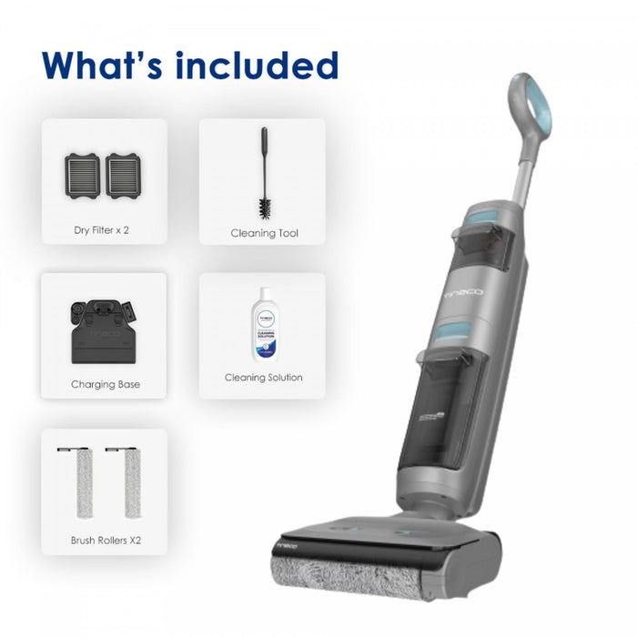 Tineco GH303 H2O Sense Cordless Stick Vacuum Floor Washer with Mess Detection - FW1A0200US