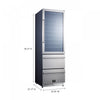 Forno Azienda 24" Dual Zone Wine Cooler, 15.8 Cu.Ft, 108 Bottles & 100 Cans, Stainless Steel - FWCDR6628-24S Refrigerator | Azienda cellier a vin 24 po a deux zones, 15,8 pi³, 108 bouteilles et 100 canettes, acier– FWCDR6628-24S