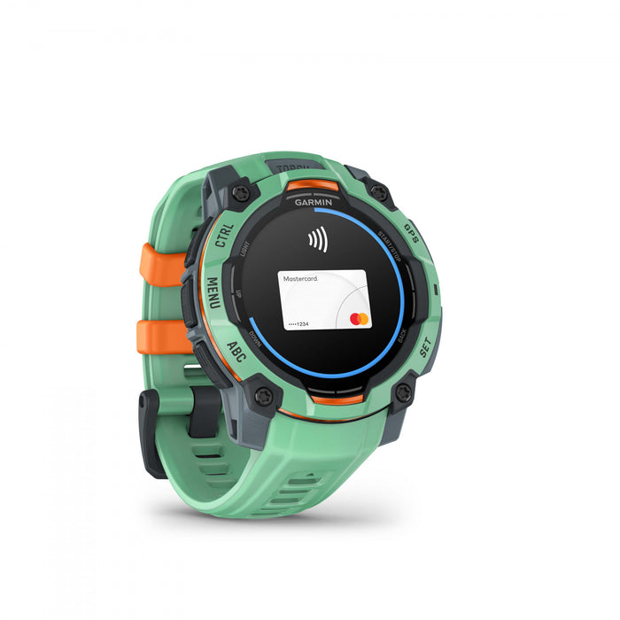 Garmin Instinct 3 Amoled Smartwatch 45 Mm - Rugged Military Spec 810, Compass, Barometric Altimeter 
