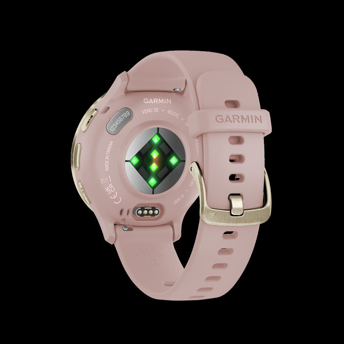 Garmin Venu® 3s Gps Smartwatch - Health Tracker W/14 Days Battery Life, 41mm - Dust Rose Case