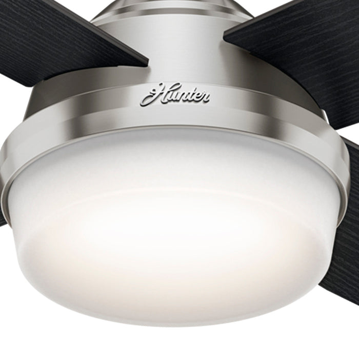 Dempsey Ceiling Fan with Light Fixture - Grey