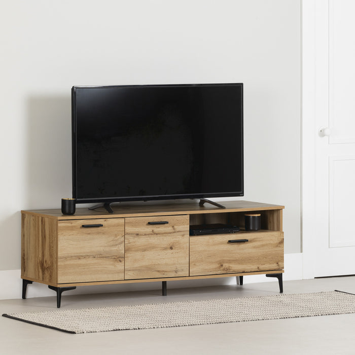 Musano 59\" TV Stand with Storage - Nordik Oak