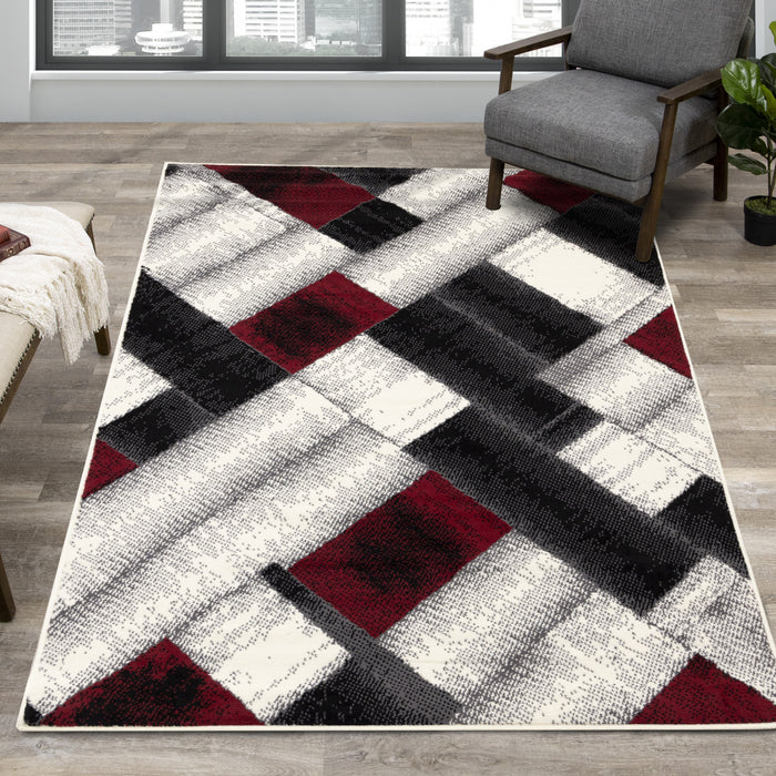 Florence Rectangles Area Rug - 4'7\" x 6'7\"