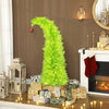 HOMCOM 5ft Prelit Artificial Christmas Tree, Curved Top Xmas Tree, Green