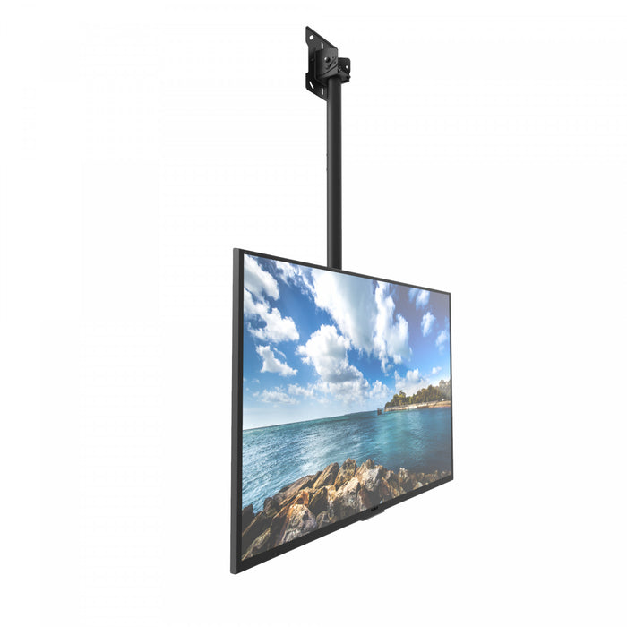 Kanto CM600 Height Adjustable Hanging Ceiling TV Mount for 40\" - 80\" TVs, Black
