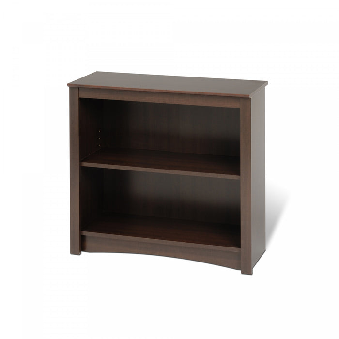 Two-Shelf Bookcase - Espresso