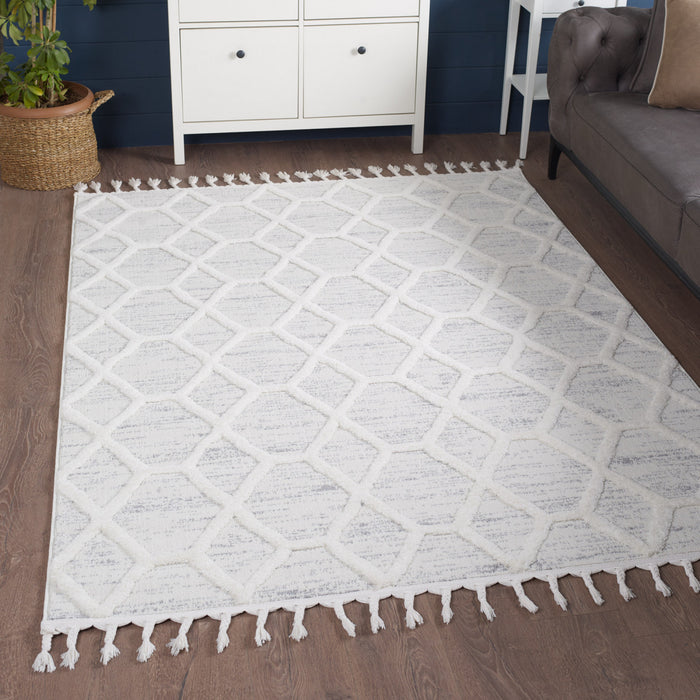 Quinto Nexus Shag Area Rug - 5'7\" x 7'3\"