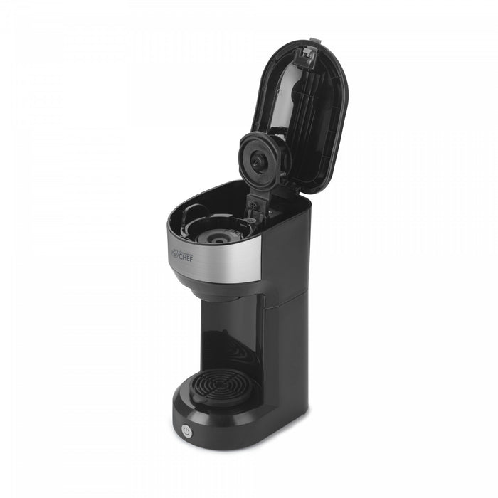 CHM Series Commercial Chef Single Serve Coffee Maker with Filter, CHCM1B, Black