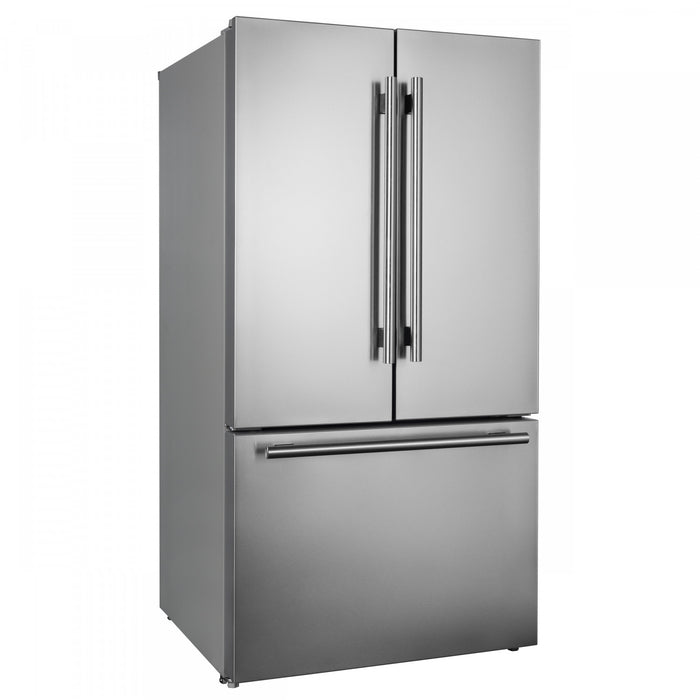 Forno Rivello 36 Inch Stainless Steel French Door Refrigerator, Energy Star Certified - FFFFD1783-36S