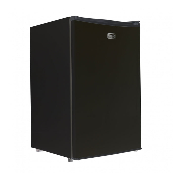 BCRK Series BLACK+DECKER 4.3 Cu. Ft. Compact Refrigerator, BCRK43B, Black