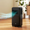 HOMCOM 8,000 BTU Portable Air Conditioner for 345 sqft room, Timer, Black