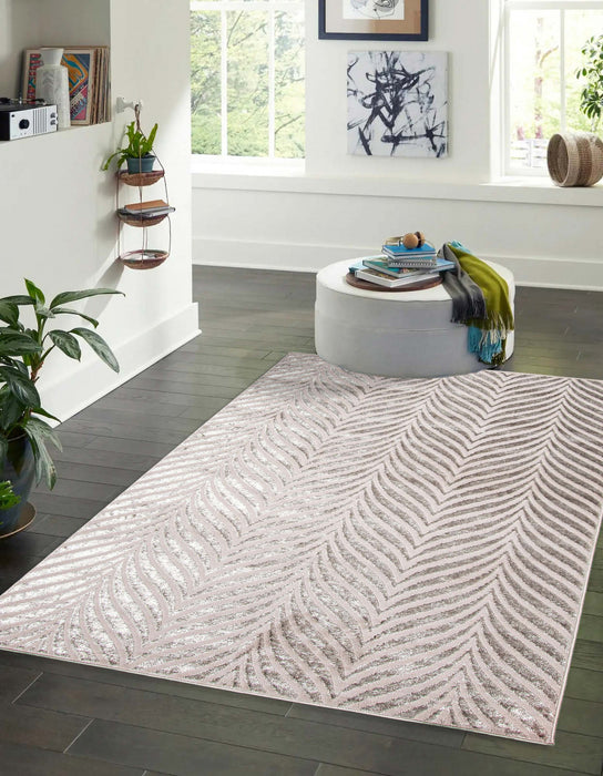 Roman Grey Area Rug - 8'0\" x 10'0\"