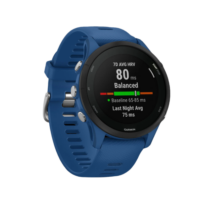 Garmin Forerunner® 255 Gps Smartwatch - Daily Health Monitoring W/ 14-day Battery Life - Tidal Blue