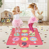 Costway Kids Dance Mat Electronic Dancing Pad with 3 Game Modes Music Dance Step Play Toy