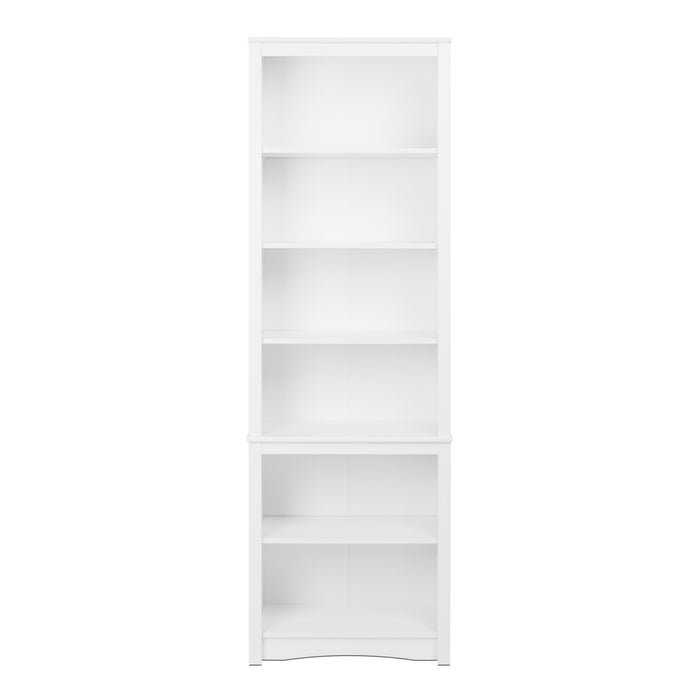 Tall Bookcase - White